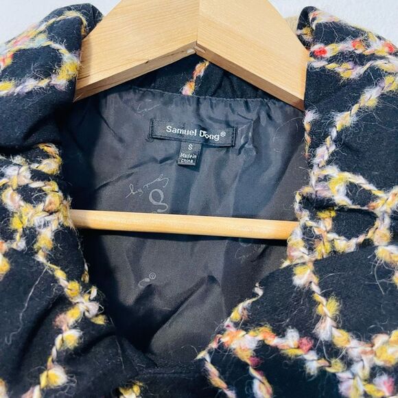 Samuel Dong Cropped Jacket Size Small - Picture 3 of 7